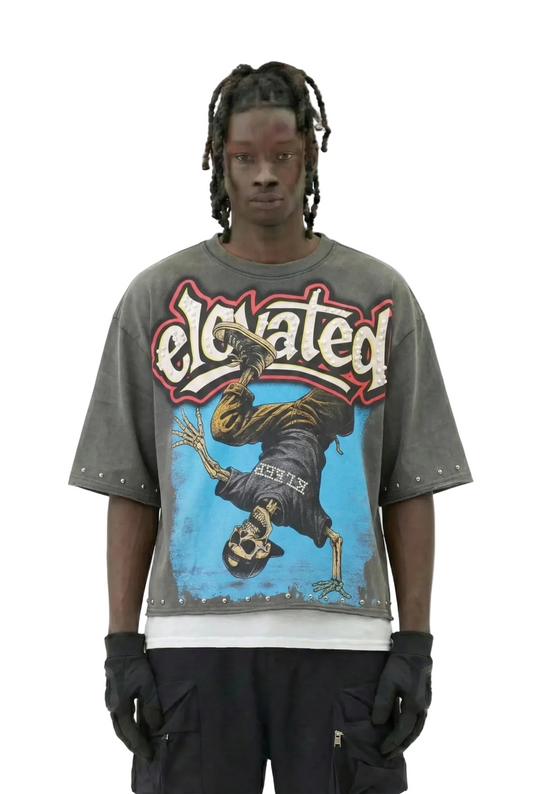TEEK - TWITCH S/N Jersey 3/4 Sleeve Crop Top Tee TOPS TEEK LTK