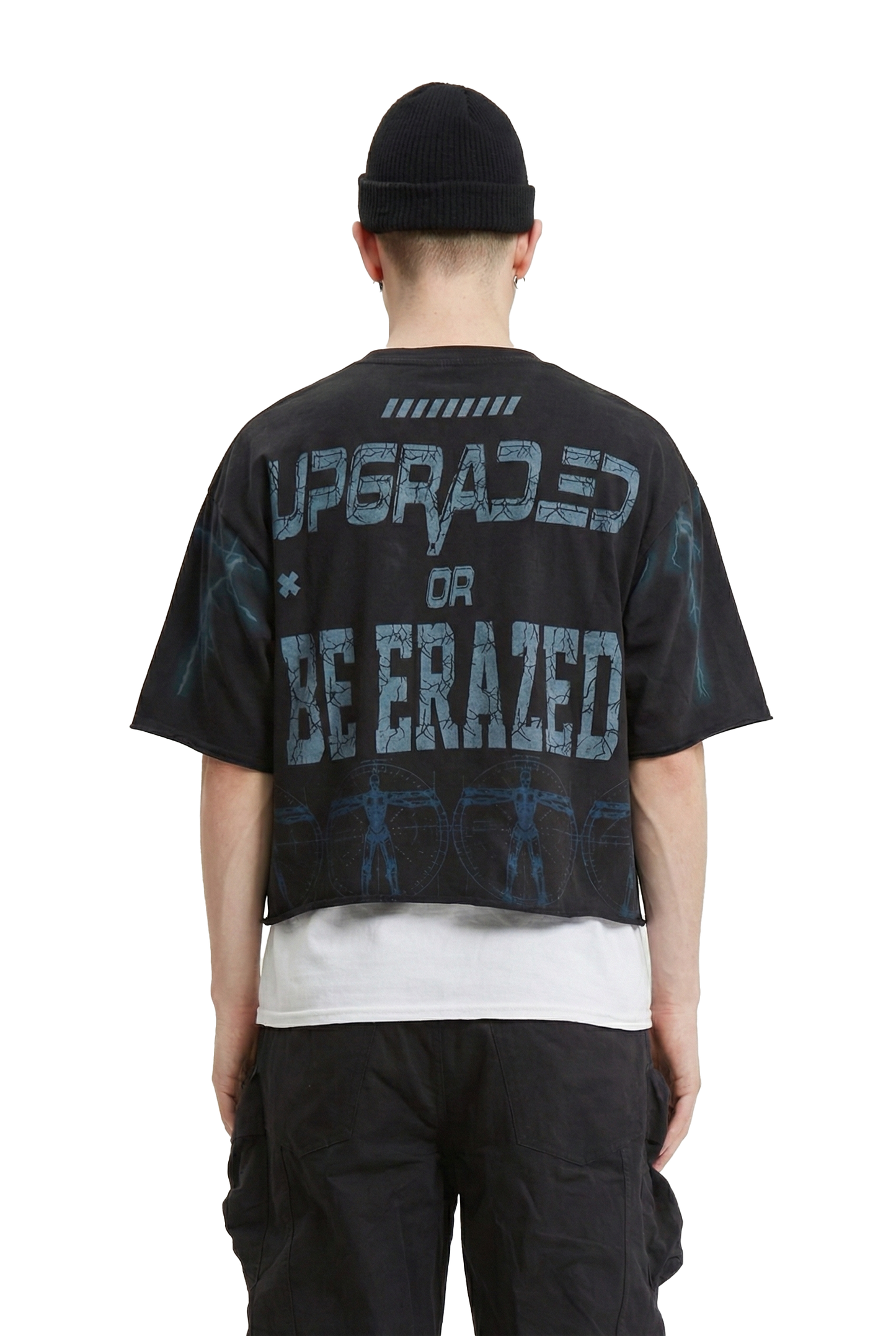 TEEK - DUSTSPIRE S/N Jersey 3/4 Sleeve Crop Top Tee TOPS TEEK LTK