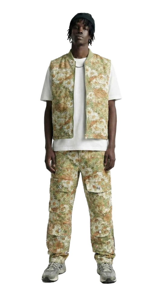 Zipan Men's Tapestry Vest Men's Jacket Love to Kleep