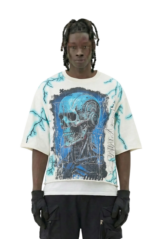 TEEK - TERRABLAST S/N Jersey 3/4 Sleeve Crop Top Tee TOPS TEEK LTK