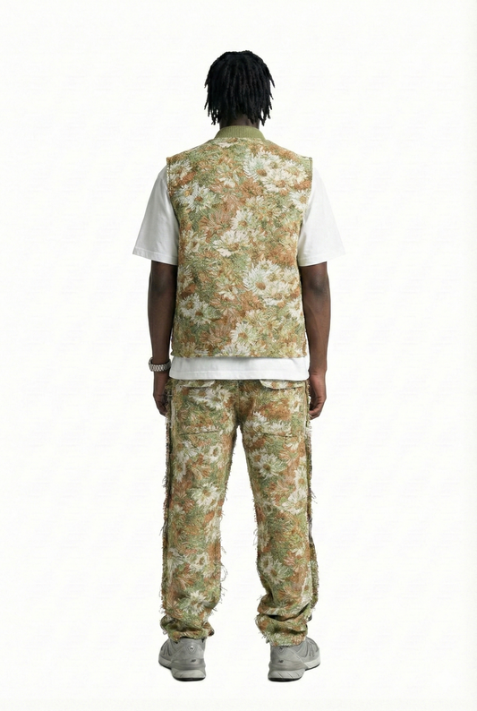 Zipan Men's Tapestry Vest Men's Jacket Love to Kleep