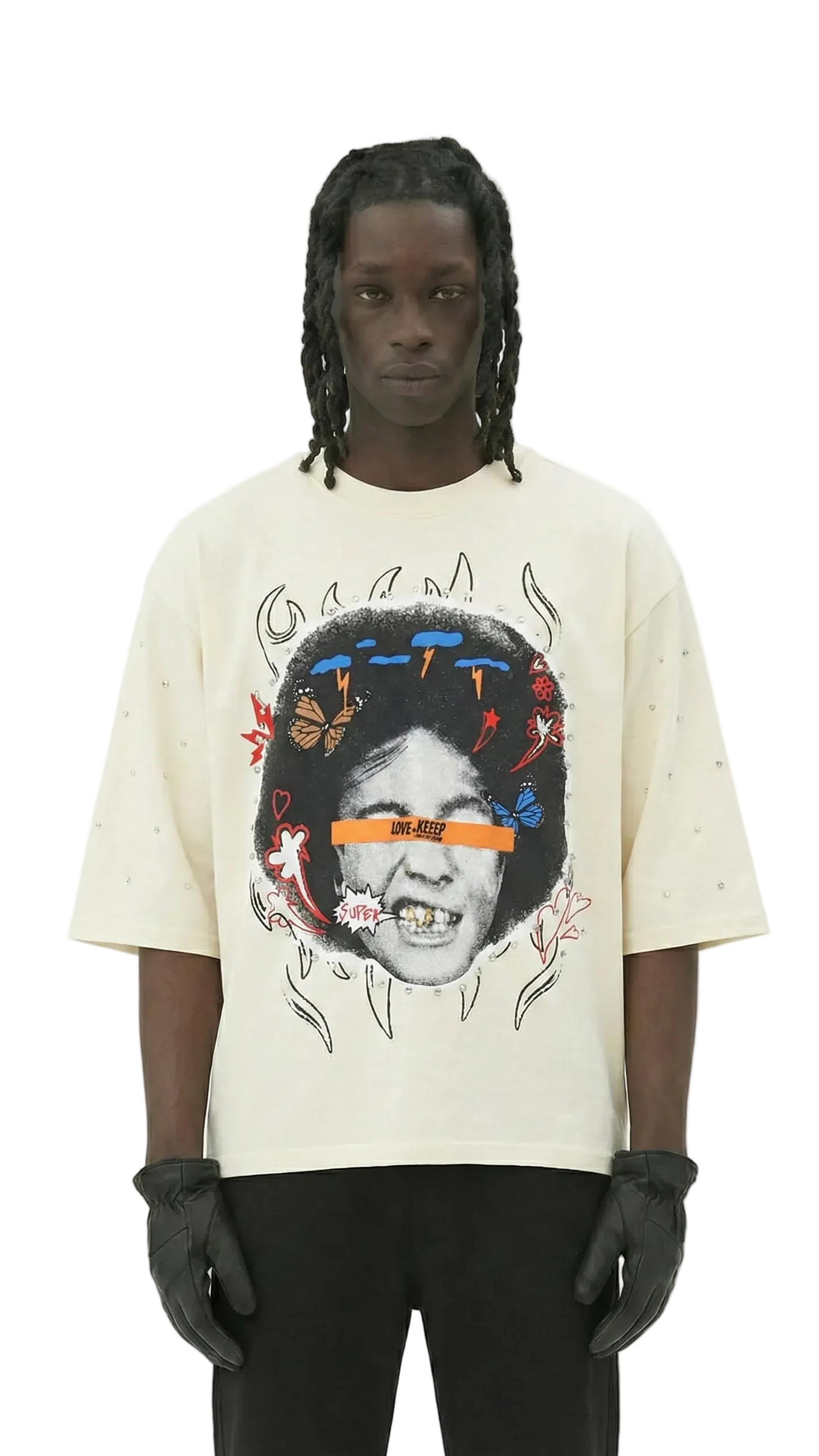 TEEK - TOVAL SN/ Jersey 3/4 Sleeve Crop Top Tee TOPS TEEK LTK