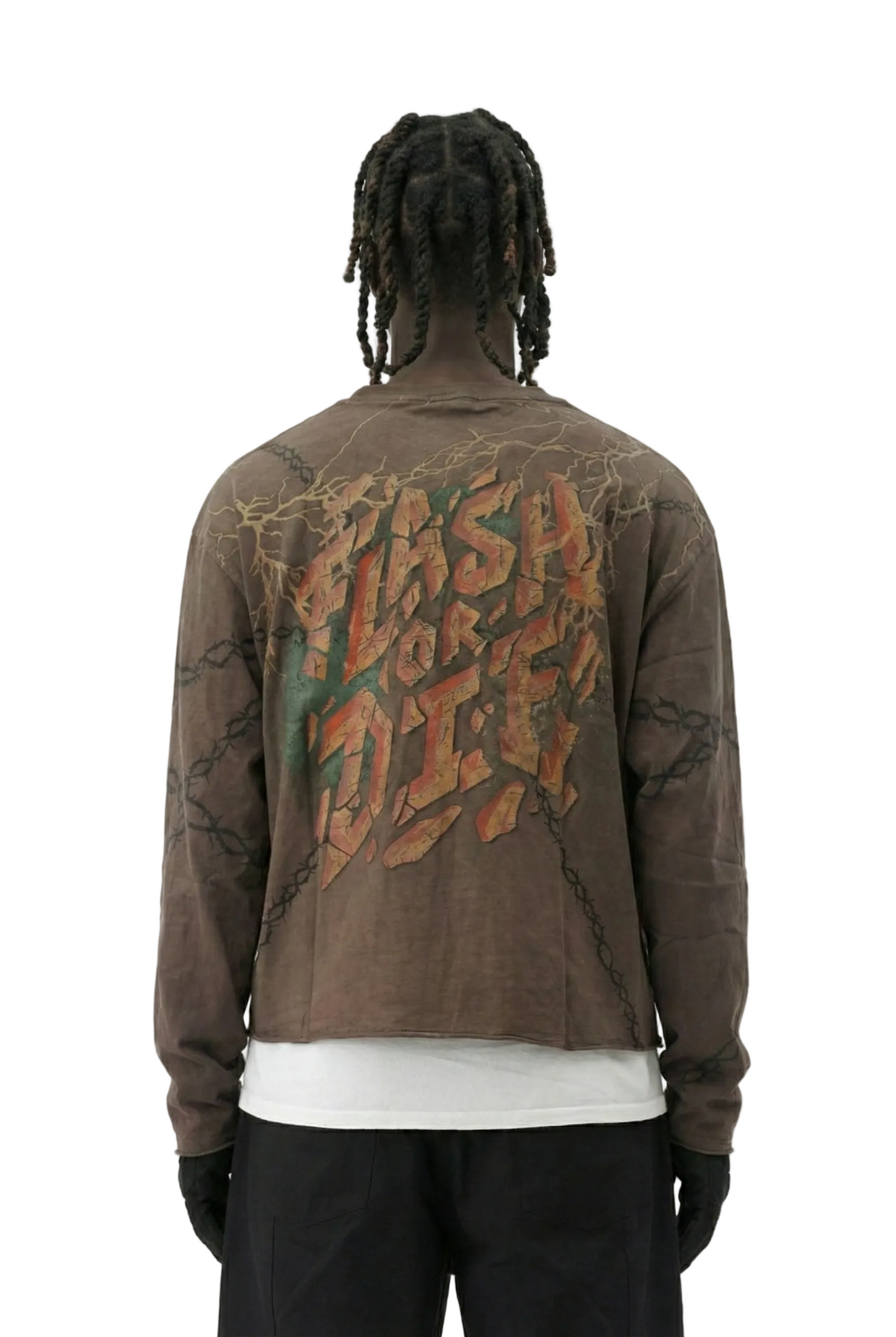 TEEK - HARDY S/N Jersey Long Sleeve Crop Top Tee TOPS TEEK LTK