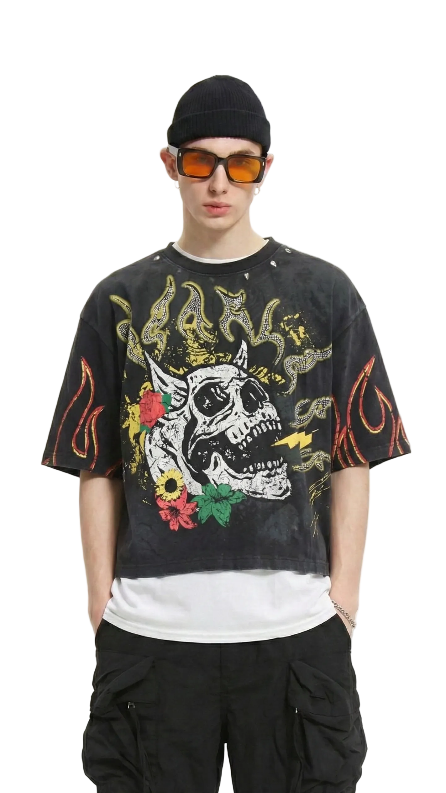 TEEK - PERIDOT S/N Jersey 3/4 Sleeve Crop Top Tee TOPS TEEK LTK S