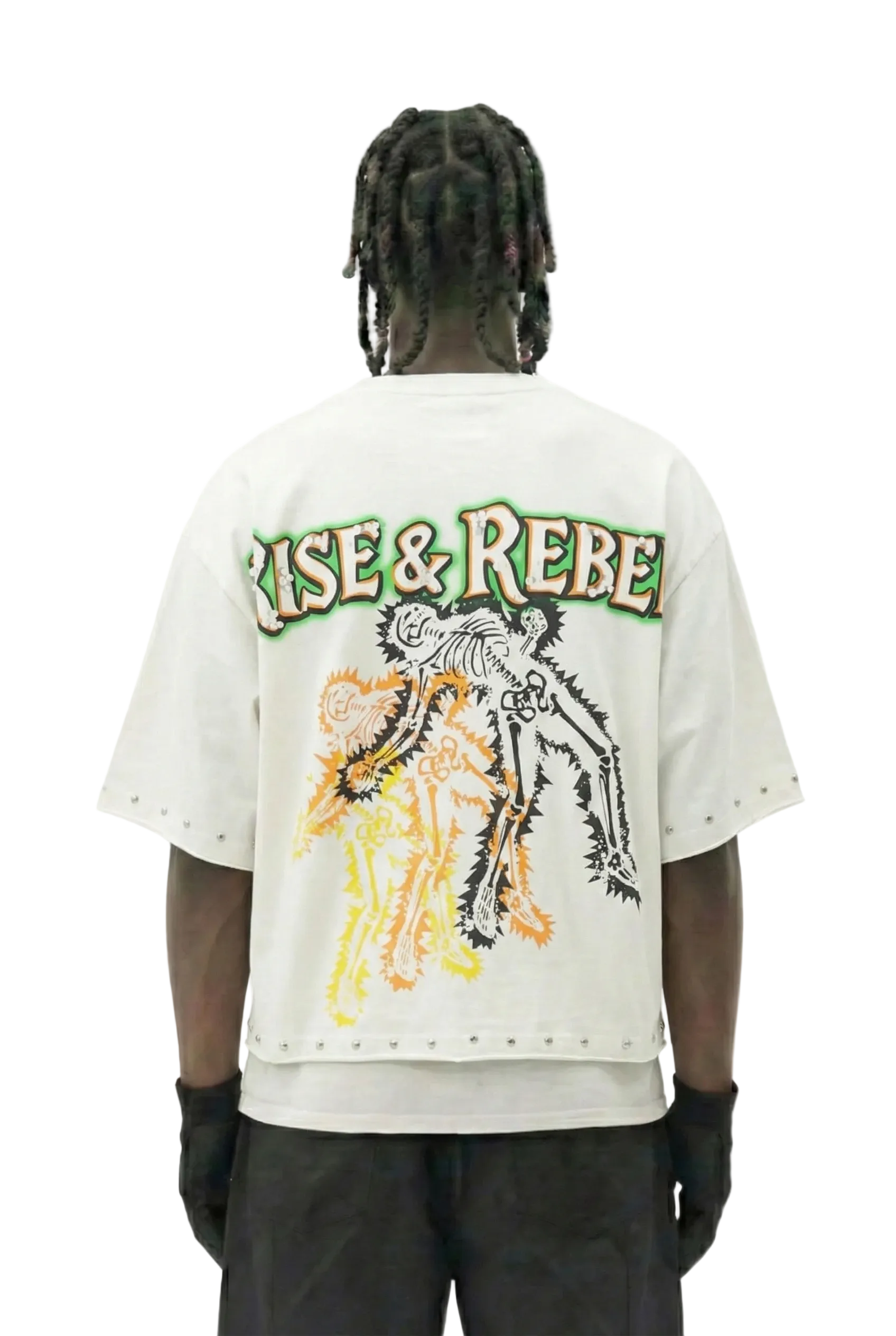 TEEK - ALAN S/N Jersey 3/4 Sleeve Crop Top Tee TOPS TEEK LTK