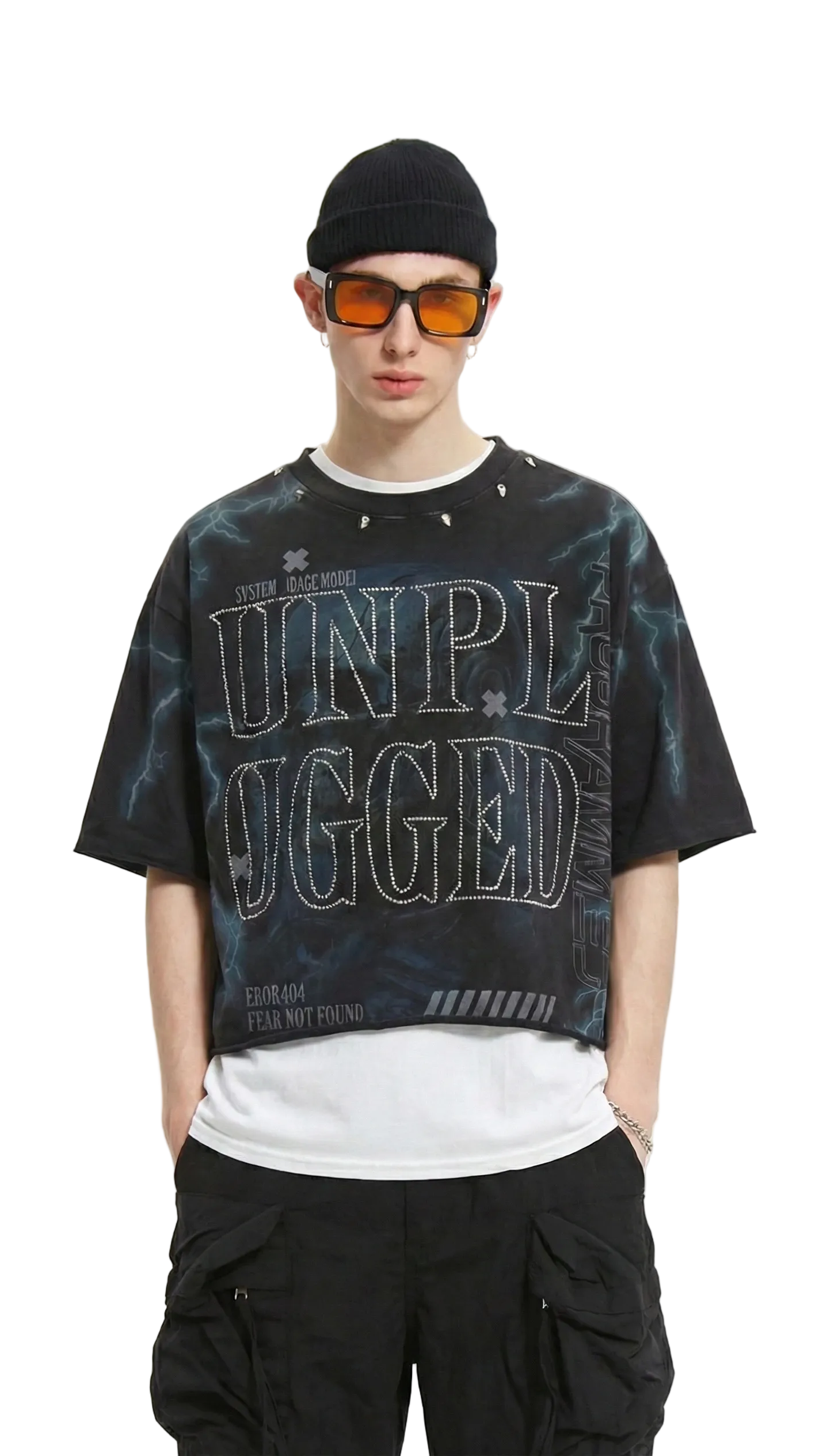 TEEK - DUSTSPIRE S/N Jersey 3/4 Sleeve Crop Top Tee TOPS TEEK LTK S