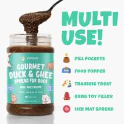TEEK - Duck & Ghee Dog Meat Spread – High-Protein, Low-Carb Keto Treat | 12oz Jar PET SUPPLIES TEEK VPF
