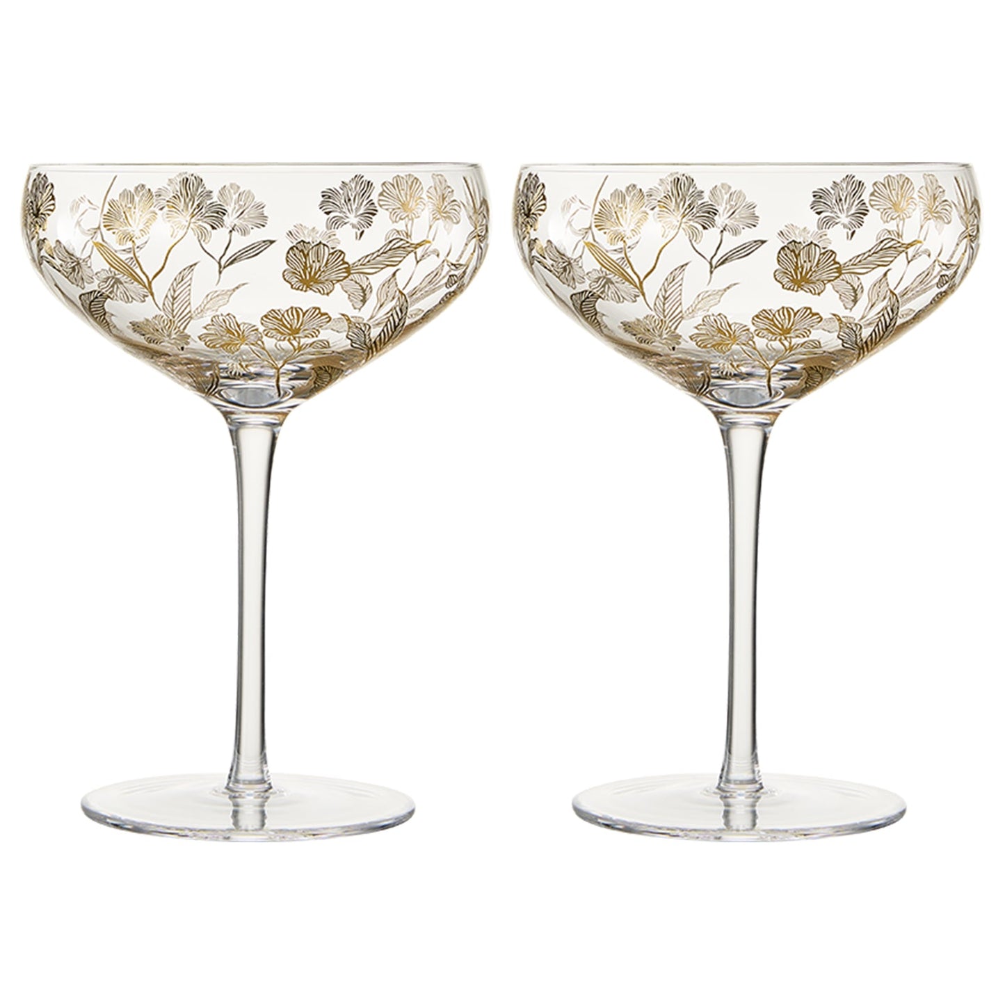 TEEK - Trevi Champagne Cocktail Glassware Set HOME DECOR TEEK KS