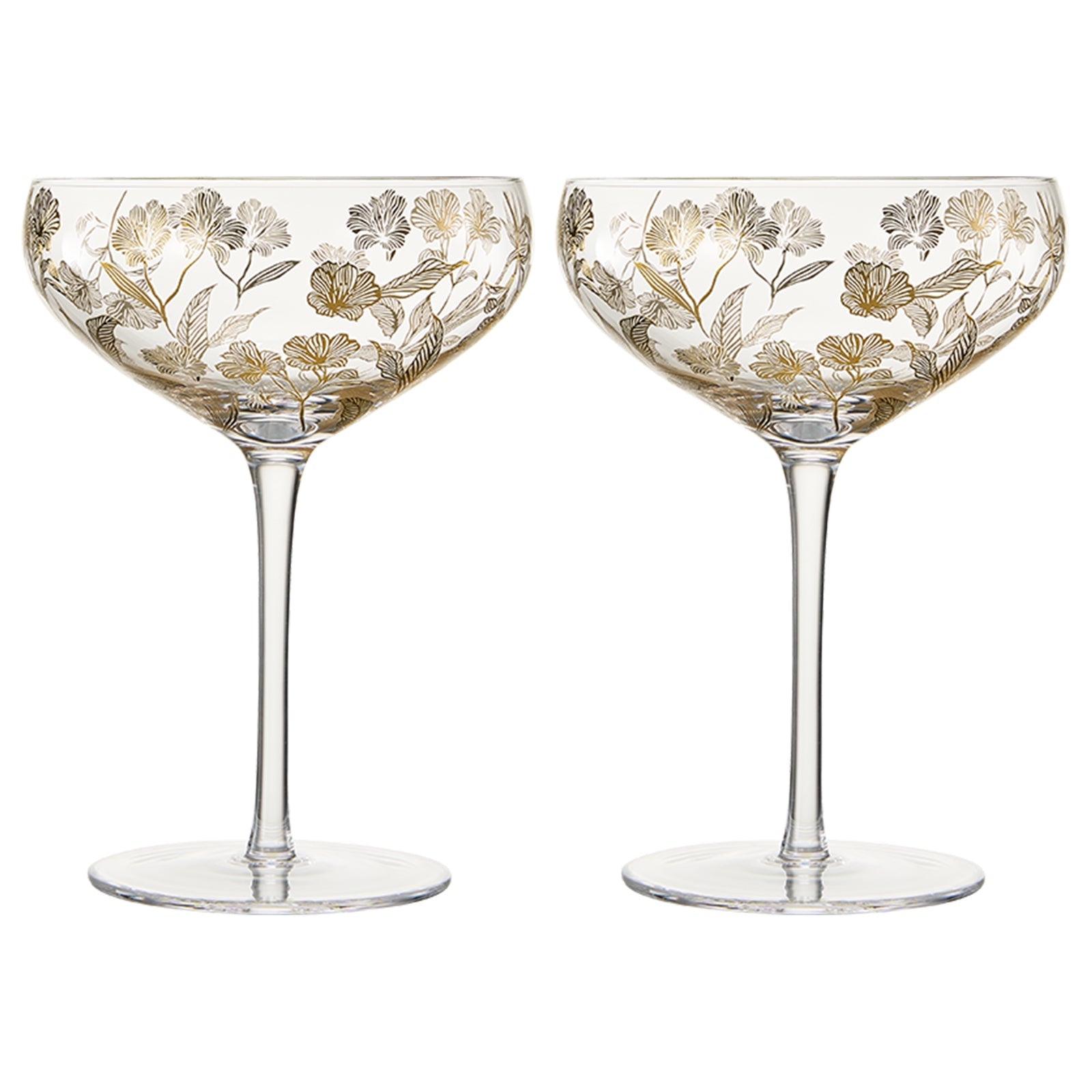 TEEK - Trevi Champagne Cocktail Glassware Set HOME DECOR TEEK KS