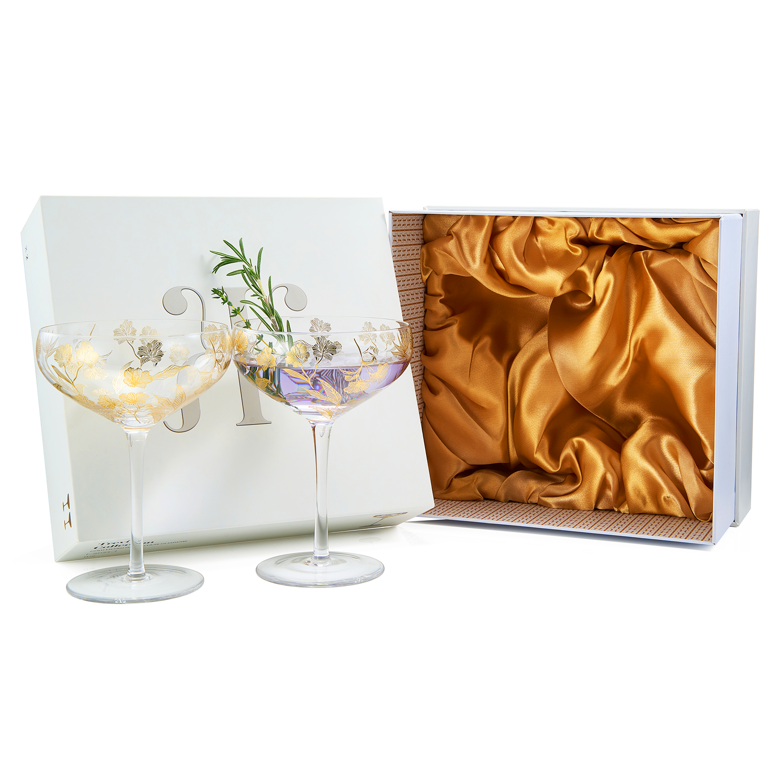 TEEK - Trevi Champagne Cocktail Glassware Set HOME DECOR TEEK KS