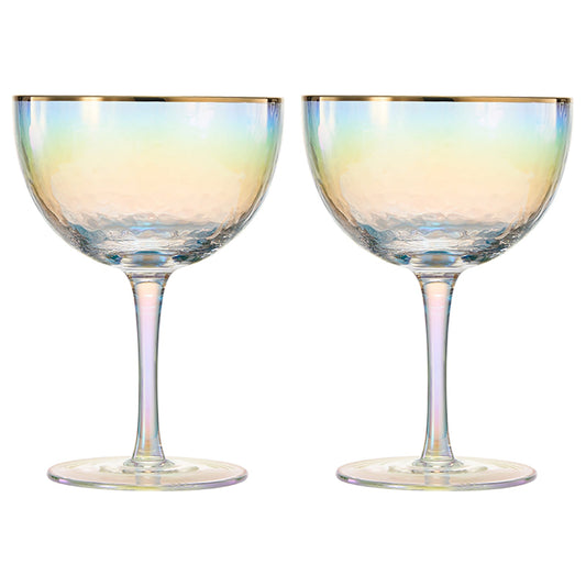TEEK - Dulce Champagne Coupe Cocktail Glassware Set HOME DECOR TEEK KS