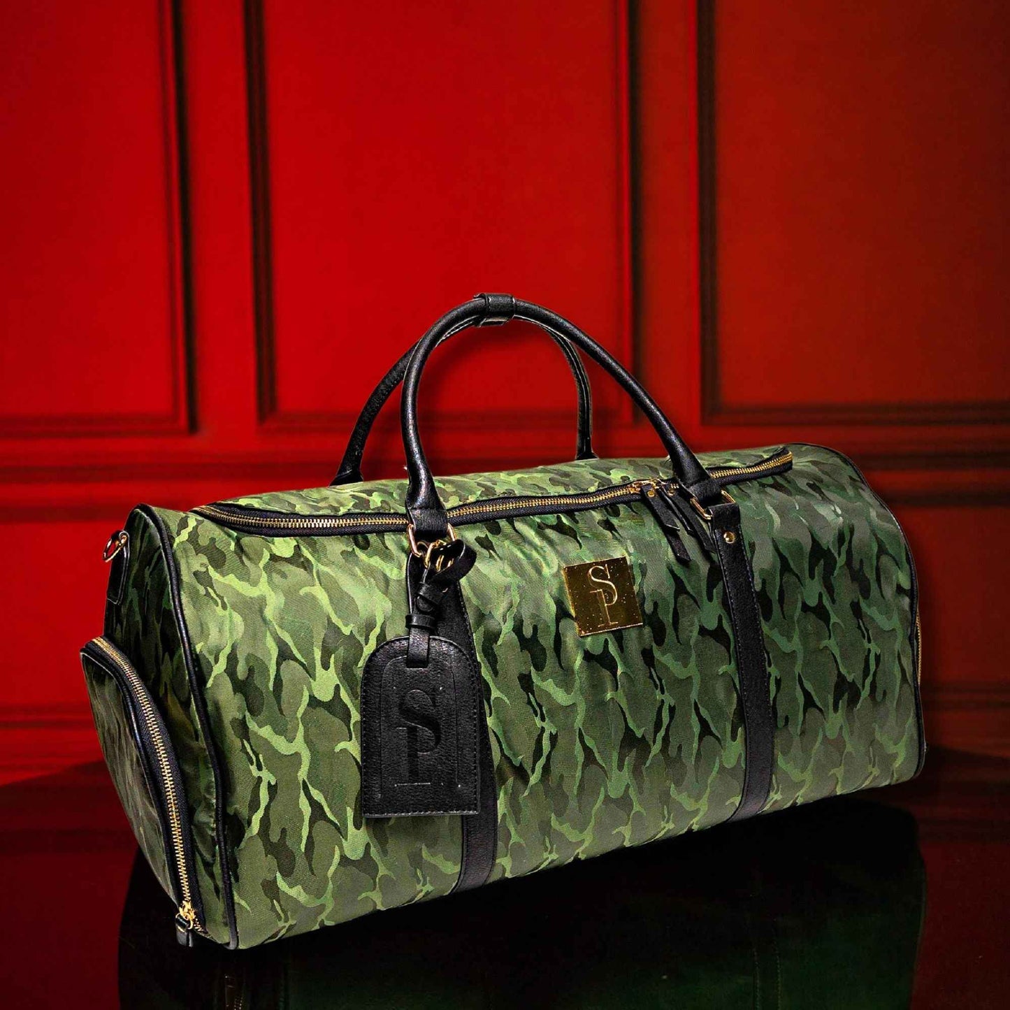 TEEK - Luxury Carry-On Duffle Bag (Weekender) BAG TEEK SP Green Camo