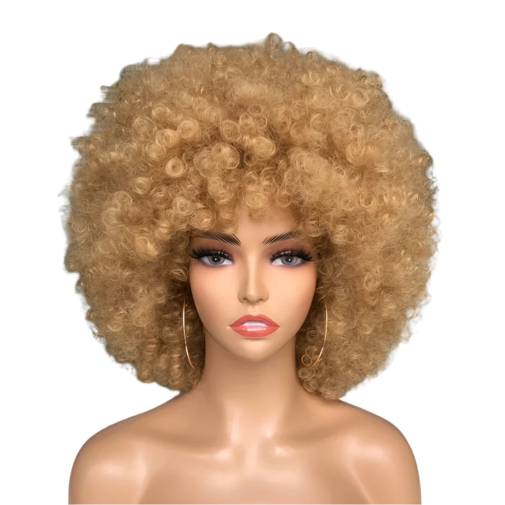 TEEK - Short Hair Afro Curly Wig HAIR theteekdotcom 27 10inches 