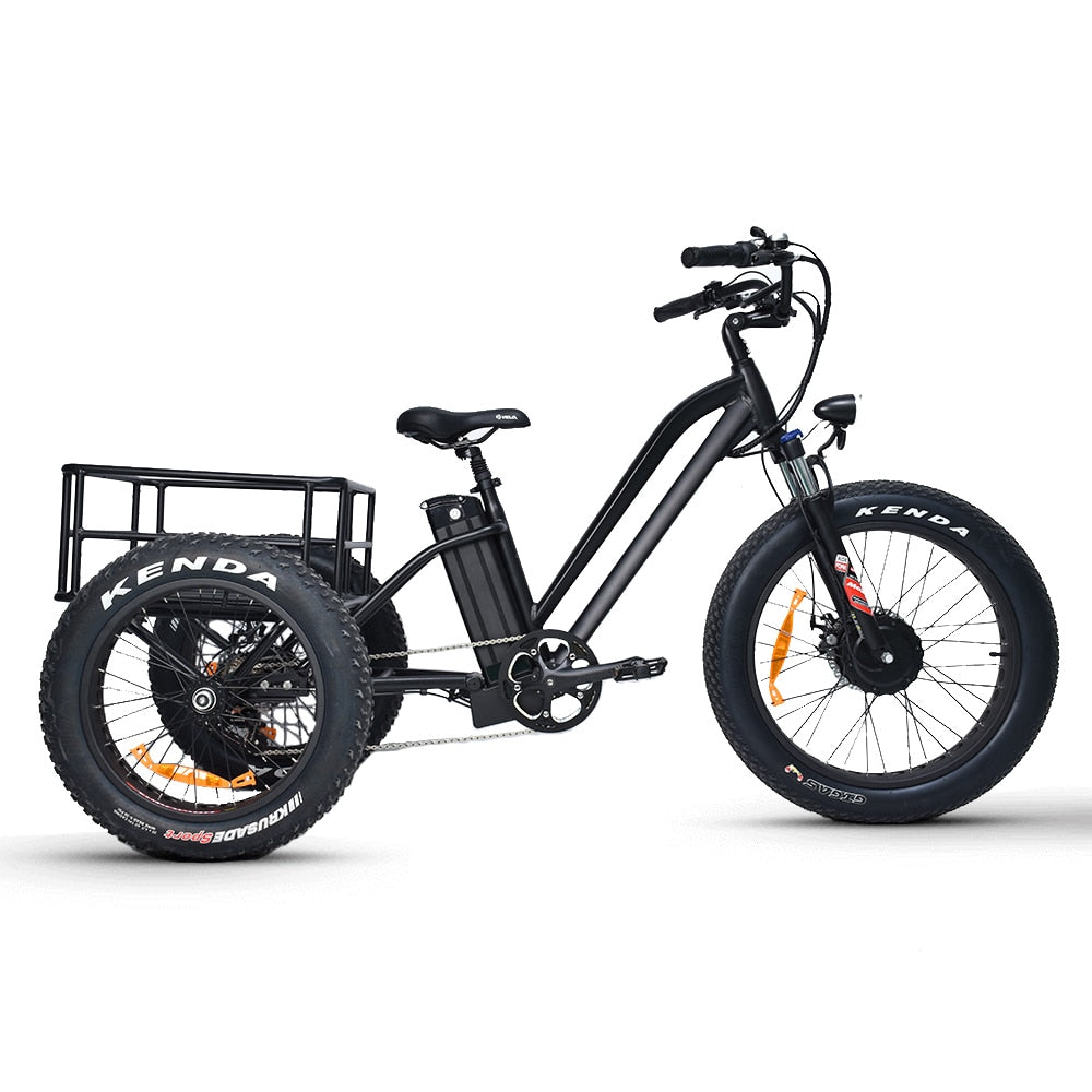 TEEK - Electric Fat Tire 48V 1000W Three-Wheeled Bike TRANSPORTATION theteekdotcom   