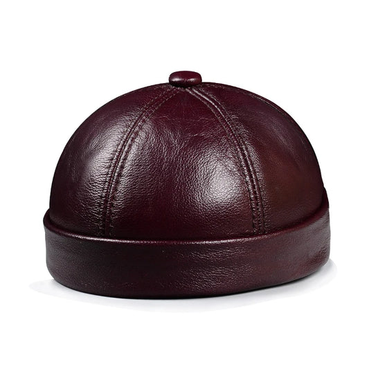 TEEK - Genuine Leather Watermelon Thin Beanie HAT theteekdotcom