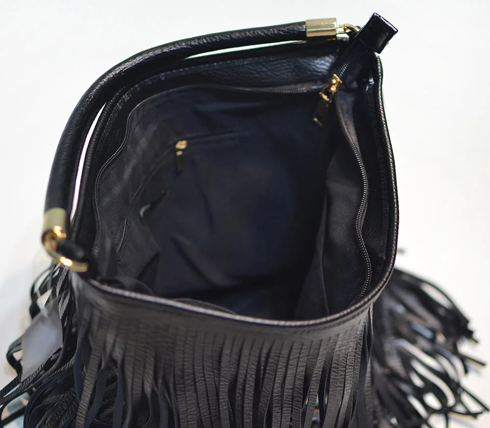 TEEK - Double Side Tassel Bag BAG theteekdotcom   