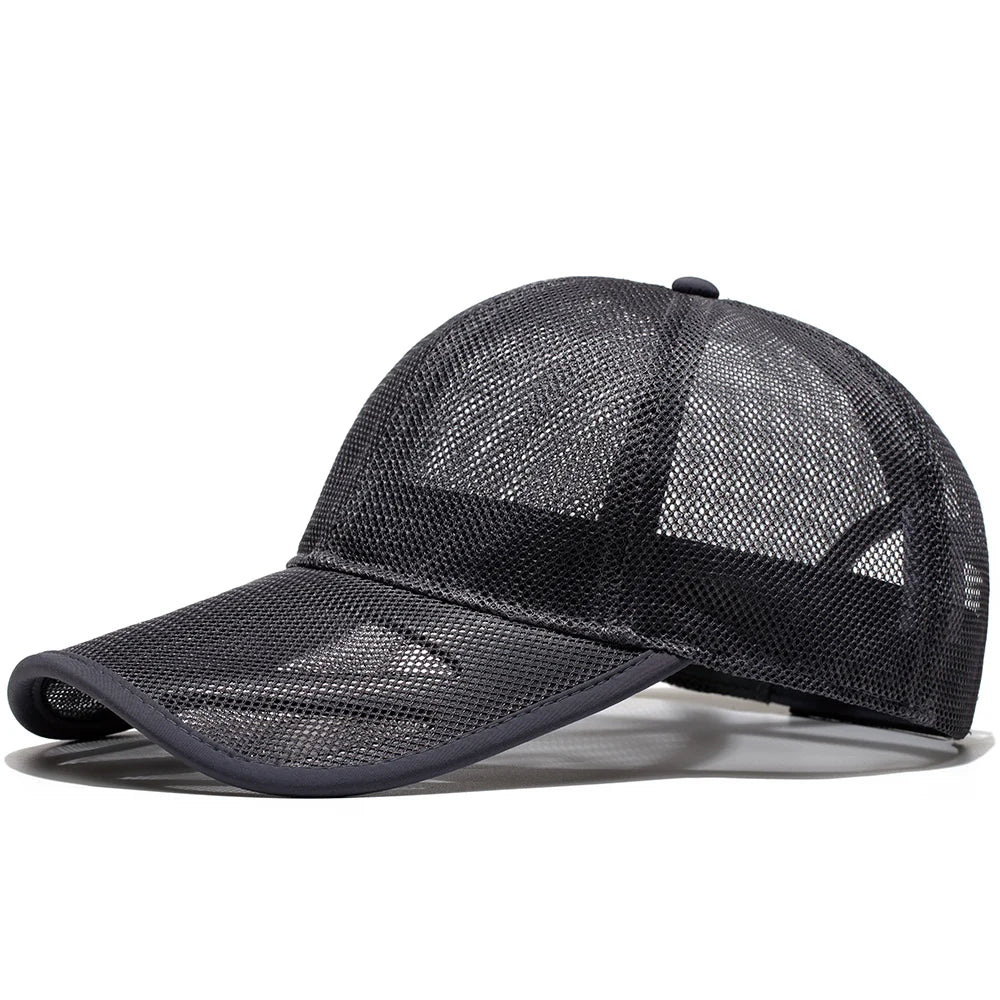 TEEK - Mesh Sun Cap Plus Size HAT theteekdotcom   