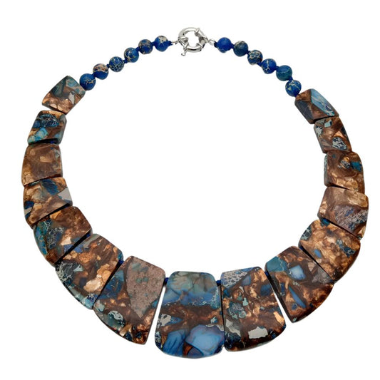 TEEK - Mixed Color Sea Sediment Necklace JEWELRY theteekdotcom   