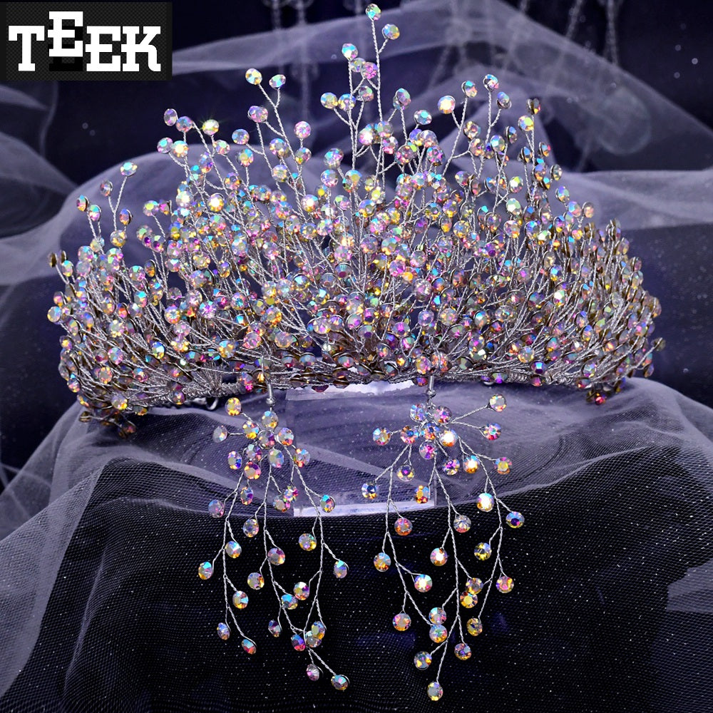 TEEK - Variety of Twinkle Tiaras HEADBAND theteekdotcom C-1 crown 1 earring  