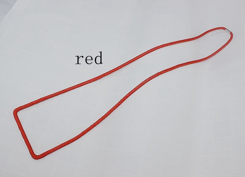 TEEK - Long Line Maze Necklace JEWELRY theteekdotcom red 86cm 