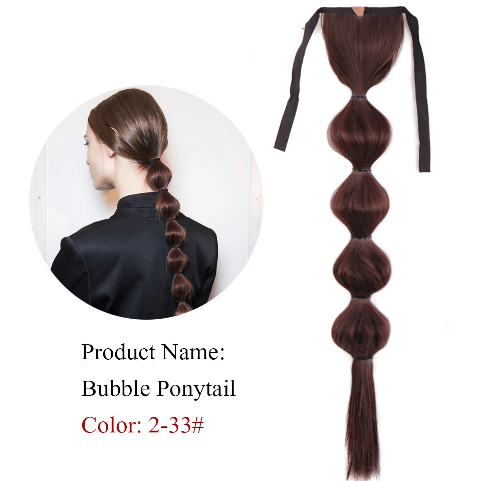 TEEK - Tie Long Ponytail Clip-In Hair Extensions HAIR theteekdotcom 137-2-33-paopao 60cm
