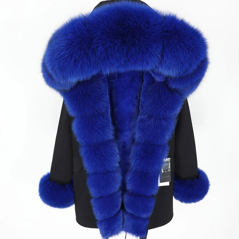 TEEK - Fluff It Coat 2 COAT theteekdotcom black blue US XS+ | Asian L 