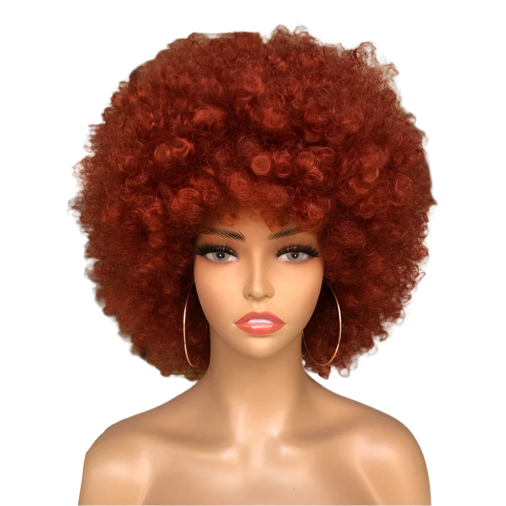 TEEK - Short Hair Afro Curly Wig HAIR theteekdotcom 350R 10inches 