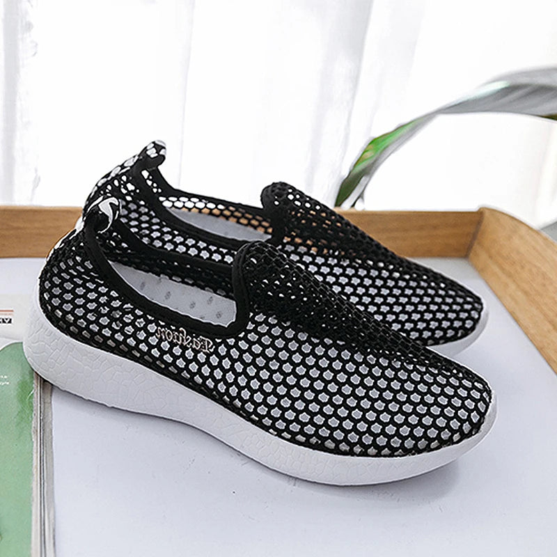 TEEK - Mesh Breathable Slip-On Shoes SHOES theteekdotcom Black 6.5 