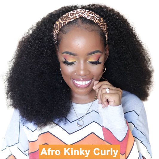 TEEK - Mongolian Afro Kinky Curly Headband Wig HAIR TEEK H 12 inches