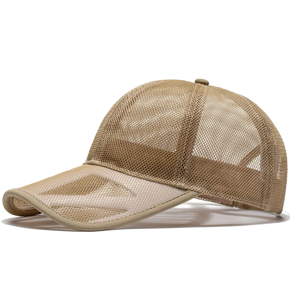 TEEK - Mesh Sun Cap Plus Size HAT theteekdotcom   