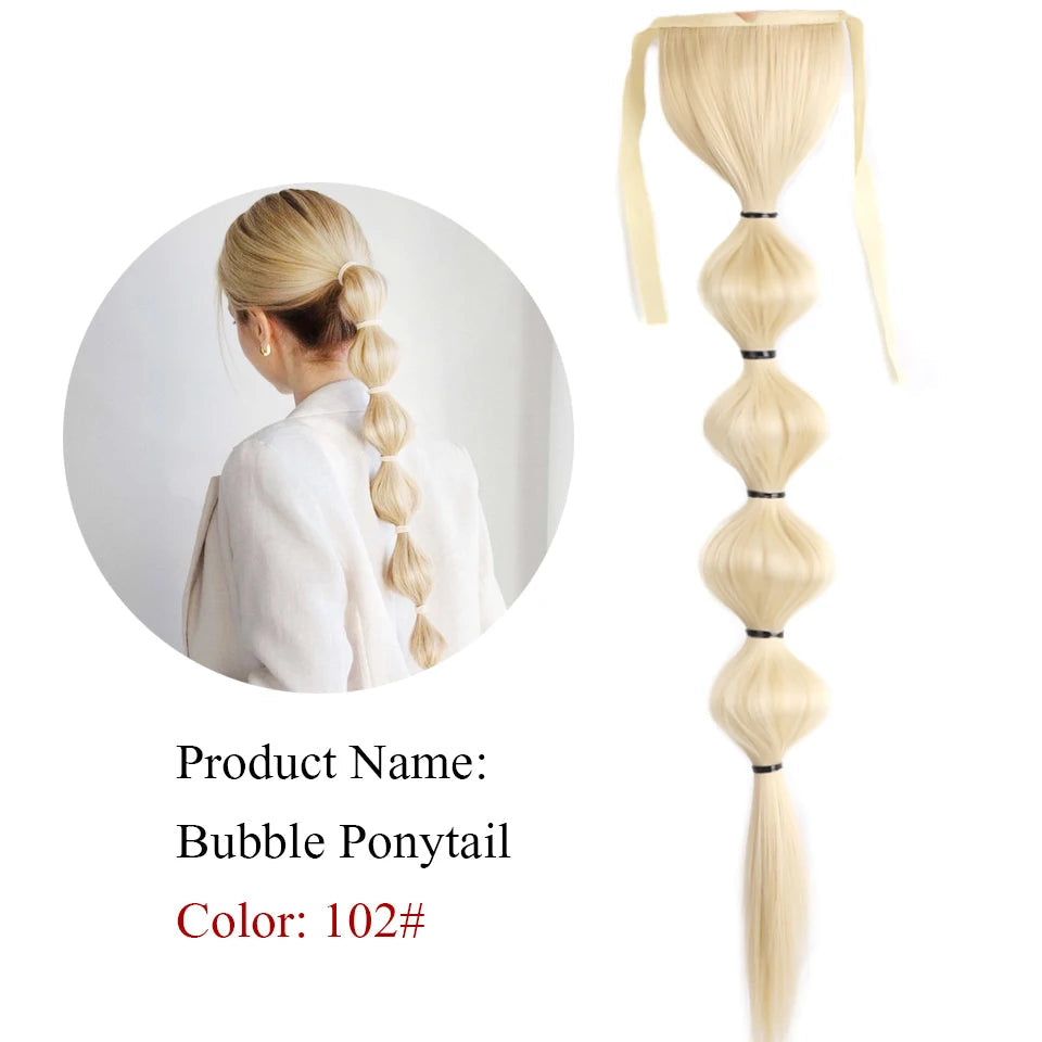 TEEK - Tie Long Ponytail Clip-In Hair Extensions HAIR theteekdotcom 137-102-paopao 60cm