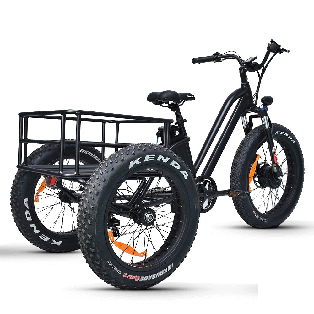 TEEK - Electric Fat Tire 48V 1000W Three-Wheeled Bike TRANSPORTATION theteekdotcom   