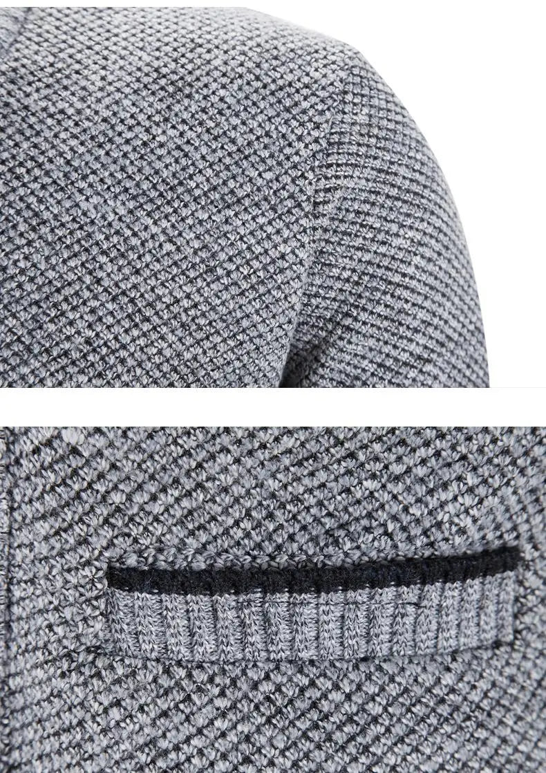 TEEK - Thicker Knitted Cardigan Sweater Coat COAT theteekdotcom   