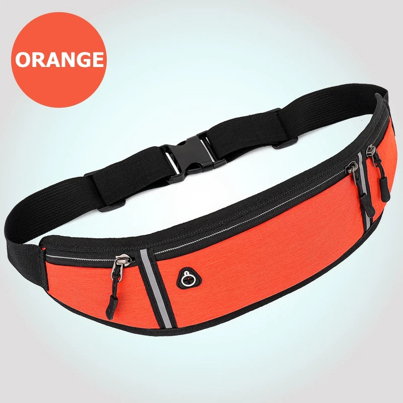 TEEK - Waist Sports Belt Pouch BAG theteekdotcom Orange  