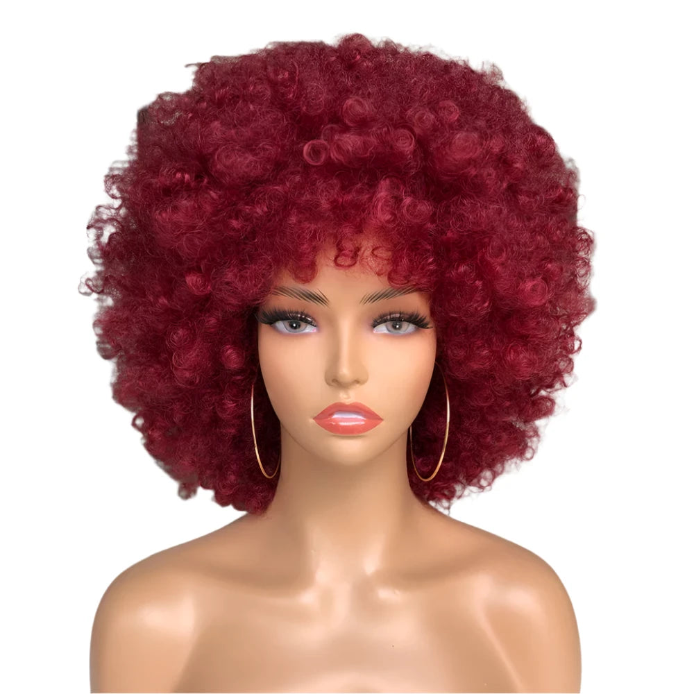 TEEK - Short Hair Afro Curly Wig HAIR theteekdotcom BUG 10inches 