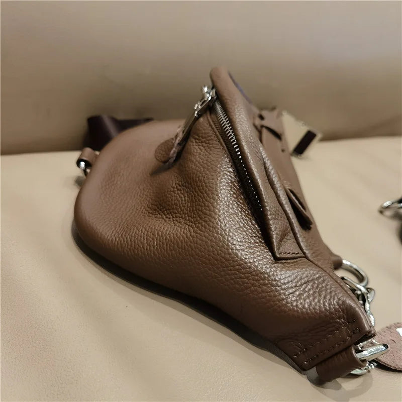 TEEK - Genuine Leather Pillow Bag BAG theteekdotcom   