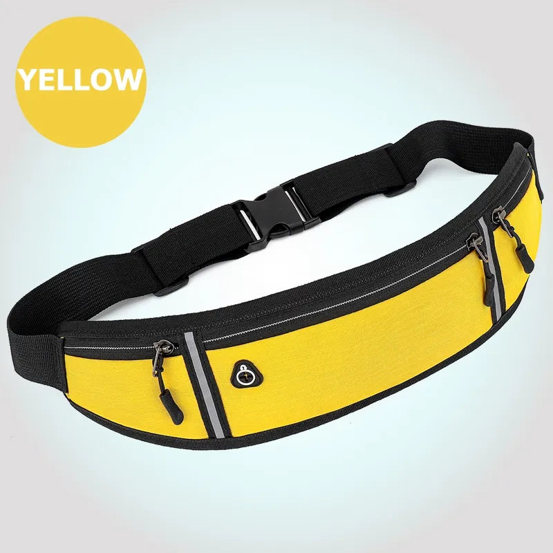 TEEK - Waist Sports Belt Pouch BAG theteekdotcom Yellow  