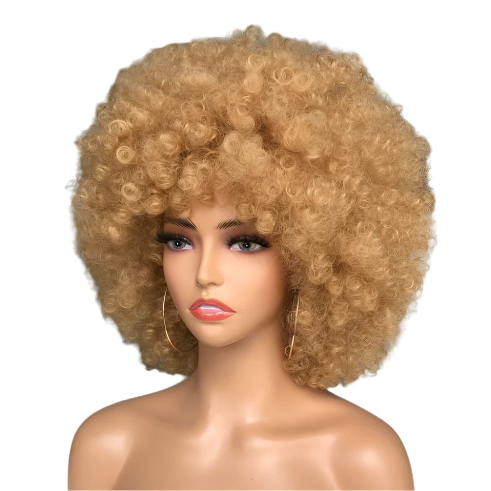 TEEK - Short Hair Afro Curly Wig HAIR theteekdotcom   