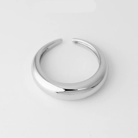 TEEK - Gold or Silver Color Minimalist Ring JEWELRY theteekdotcom L  