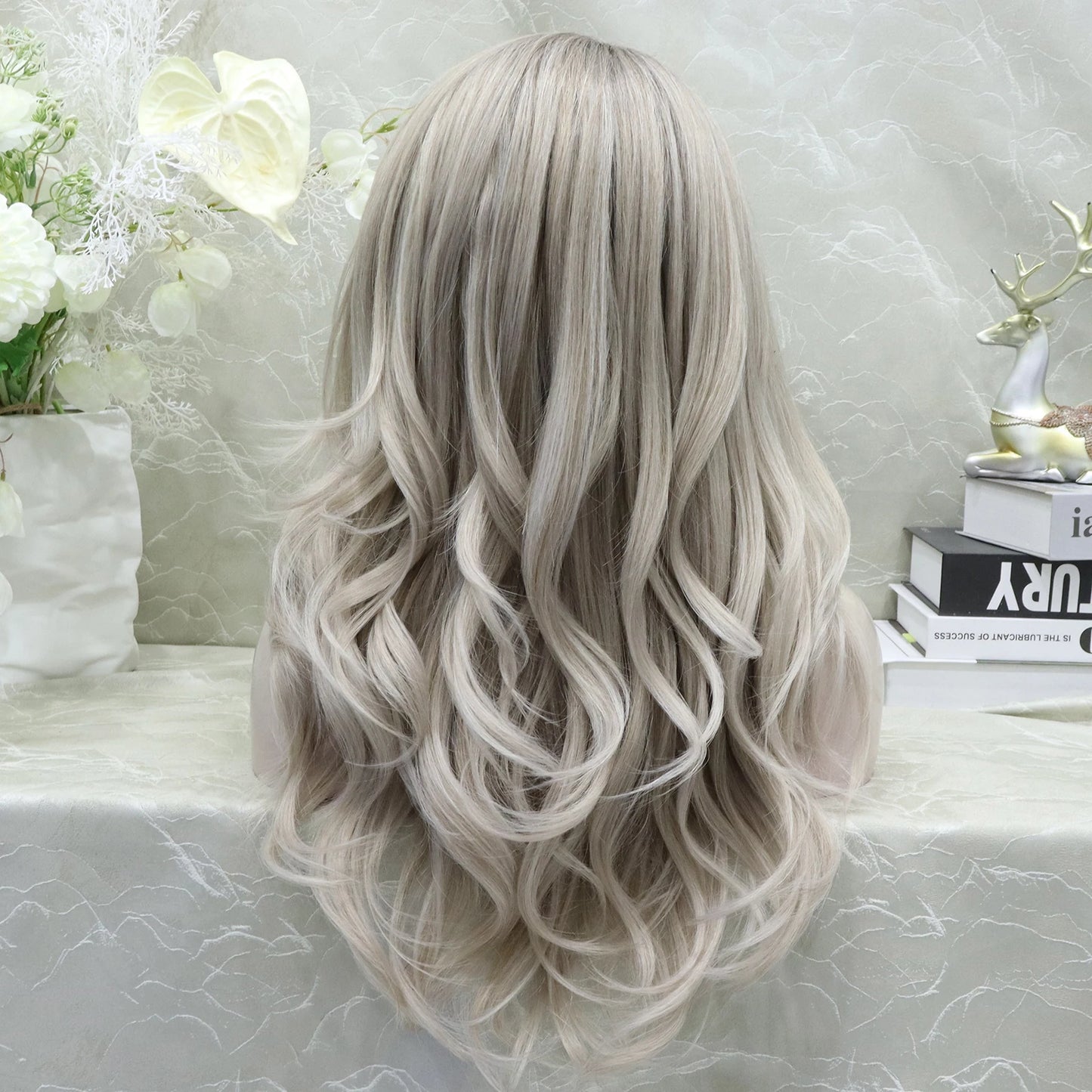 TEEK - Long Wig Highlight Honey Blond Lace Front Wig HAIR theteekdotcom N9-C128 26 Inches