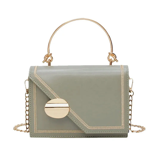 TEEK - Slant Flap Chain Handbag BAG theteekdotcom