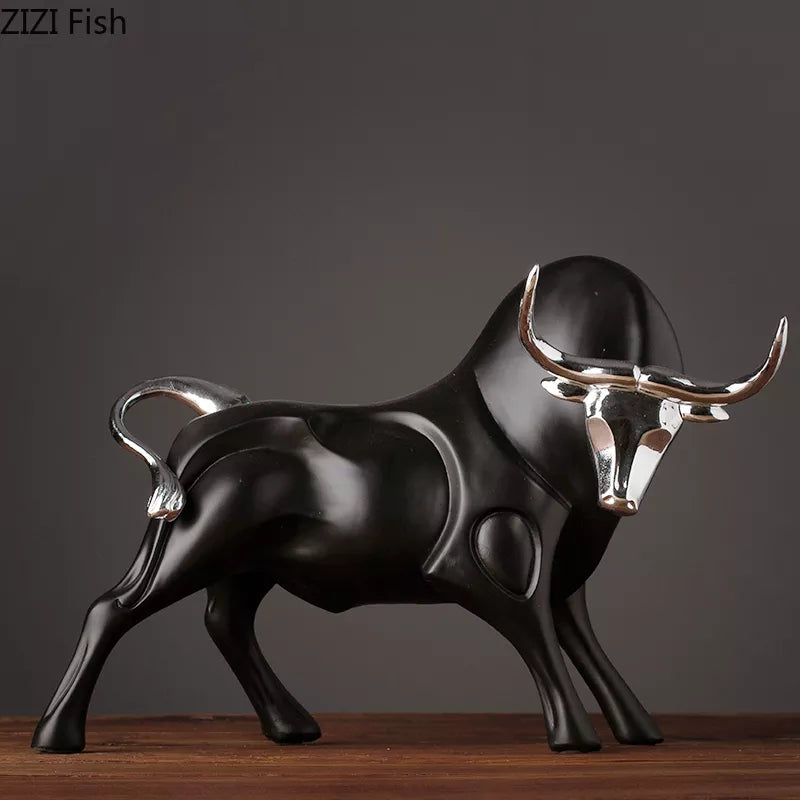TEEK - Bold Bull Sculptures HOME DECOR theteekdotcom   
