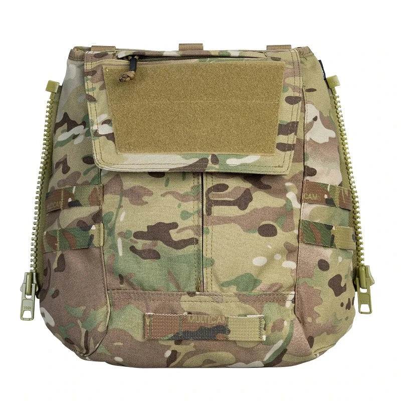 TEEK - Tactical Panel Zip Pouch BAG theteekdotcom Multi-Camo  