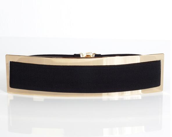 TEEK - Elastic Plated Belts BELT theteekdotcom 005 gold M 63cm to 80cm/24.8-31.5in 