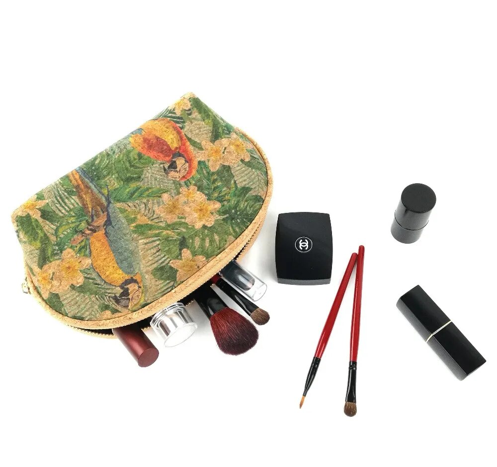 TEEK - Natural Cork Makeup Bag BAG theteekdotcom   