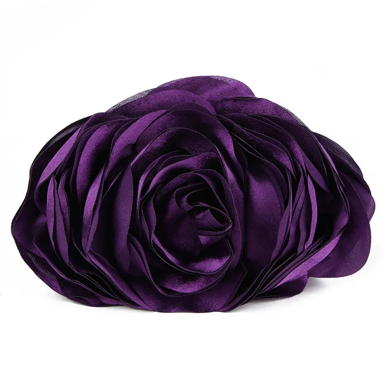 TEEK - Floral Rose Clutch BAG theteekdotcom purple  