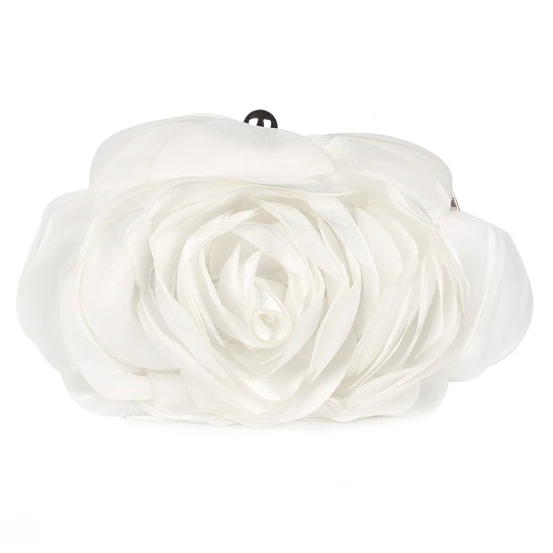TEEK - Floral Rose Clutch BAG theteekdotcom beige  