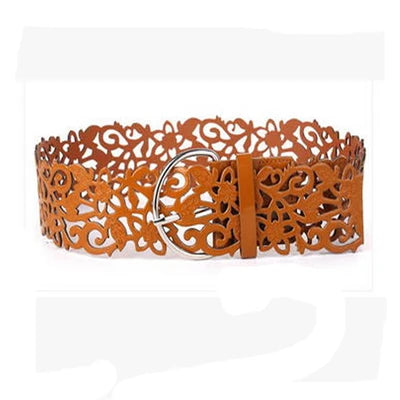 TEEK - Look of Lace Belt BELT theteekdotcom Camel 105CM 