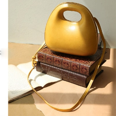 TEEK - Shell Molded Handbag BAG theteekdotcom yellow  