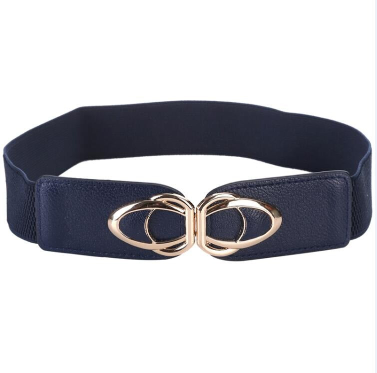 TEEK - Elastic Essentail Belt BELT theteekdotcom YF4.0-blue 65cm(68cm to 100cm) 